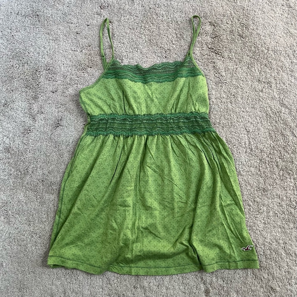 hollister babydoll tank